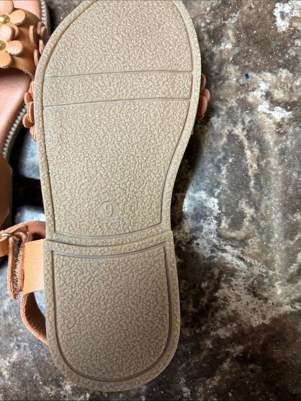 The Children's Place Girls' 3 prs Sandals in Pink, White, Tan